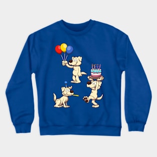 Birthday Dog Crewneck Sweatshirt